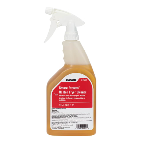 Ecolab® Grease Express No Boil Fryer Cleaner, 24oz, #6101929